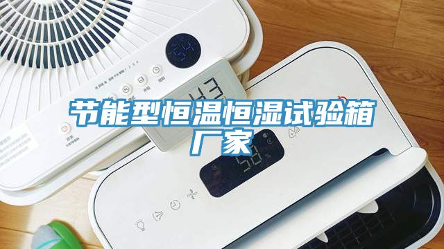 節(jié)能型恒溫恒濕試驗箱廠家