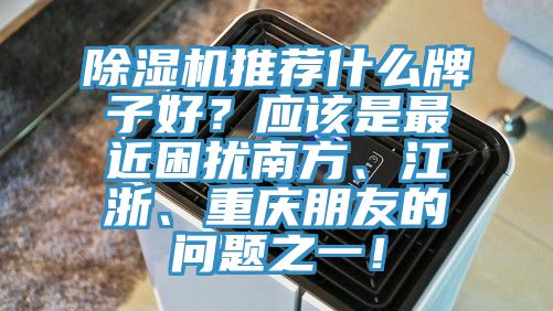 除濕機推薦什么牌子好？應(yīng)該是最近困擾南方、江浙、重慶朋友的問題之一！